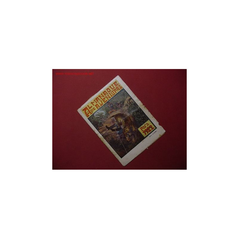 ALMANAQUE DE AVENTURAS (GATO NEGRO - 1922)